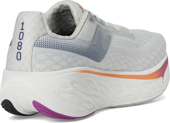 New Balance Fresh Foam X 1080v14 Women's Shoes Grey Matter/Silver Metallic : 10.5 B - Medium, Synthetic - Image 4