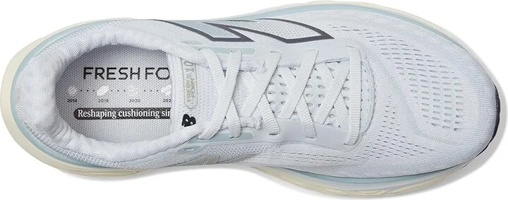 New Balance Fresh Foam X 1080v14 Women's Shoes Ice Blue/Light Chrome Blue/Angora : 5.5 B - Medium, Synthetic - Image 2