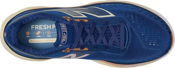 New Balance Fresh Foam X 1080v14 Women's Shoes Inkwell/Calcium : 7 D - Wide, Synthetic - Image 2