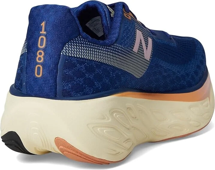 New Balance Fresh Foam X 1080v14 Women's Shoes Inkwell/Calcium : 7 D - Wide, Synthetic - Image 4