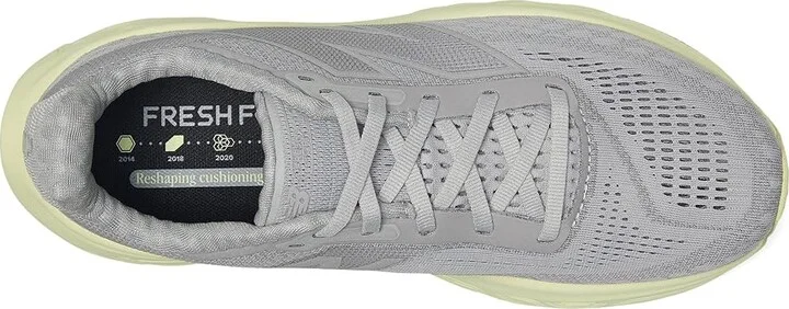New Balance Fresh Foam X 1080v14 Women's Shoes Raincloud/Limelight : 8.5 B - Medium, Synthetic - Image 2