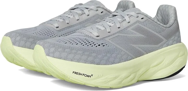 New Balance Fresh Foam X 1080v14 Women's Shoes Raincloud/Limelight : 8.5 B - Medium, Synthetic
