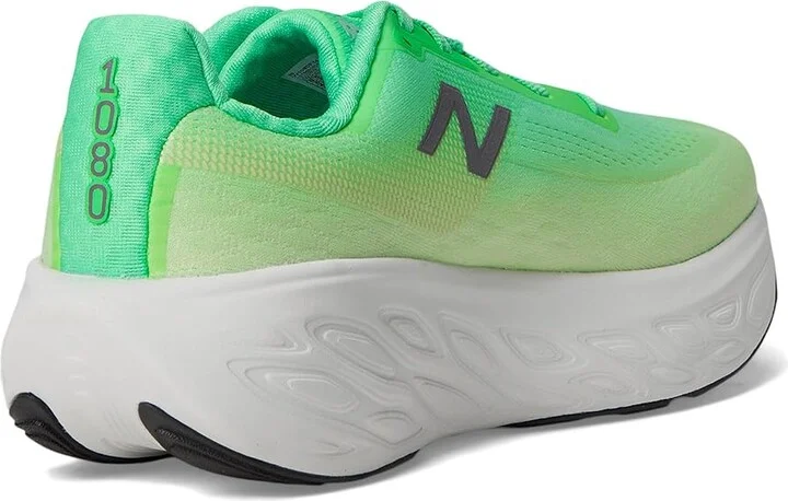 New Balance Fresh Foam X 1080v14 Women's Shoes Sweetgrass/Reflection/Silver Metallic : 12 D - Wide, Synthetic - Image 4