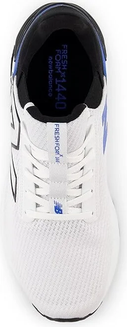 New Balance Fresh Foam X 1440 Men's Shoes White/Black : 7 EE - Wide, Synthetic - Image 2