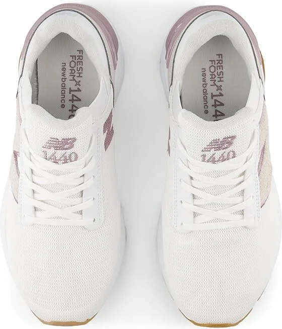New Balance Fresh Foam X 1440 Women's Shoes White/Ice Wine : 9 B - Medium - Image 2