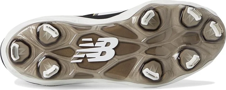 New Balance Fresh Foam X 3000v7 Baseball Cleats Men's Shoes Black/White : 6 D - Medium, Leather/Rubber - Image 3