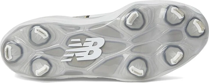 New Balance Fresh Foam X 3000v7 Baseball Cleats Men's Shoes Raincloud/White : 15 D - Medium, Leather/Rubber - Image 3