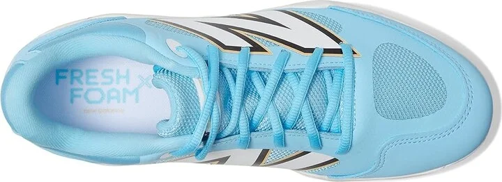 New Balance Fresh Foam X 3000v7 Baseball Cleats Men's Shoes Team Carolina/White : 6 D - Medium, Leather/Rubber - Image 2