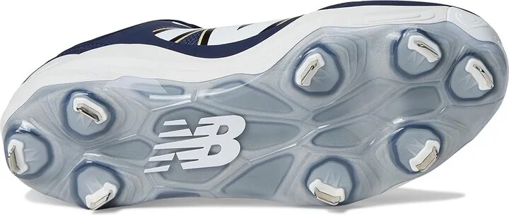 New Balance Fresh Foam X 3000v7 Baseball Cleats Men's Shoes Team Navy/White : 6 D - Medium, Leather/Rubber - Image 3
