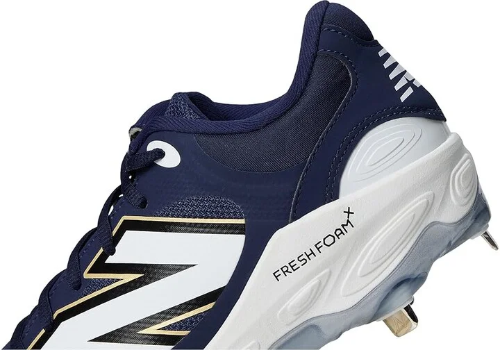 New Balance Fresh Foam X 3000v7 Baseball Cleats Men's Shoes Team Navy/White : 6 D - Medium, Leather/Rubber - Image 7