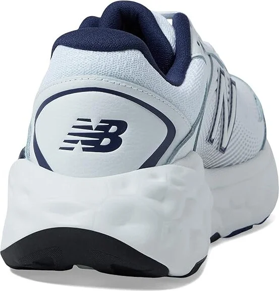 New Balance Fresh Foam X 840v1 Leather Men's Walking Shoes White/Team Navy : 7 D - Medium - Image 4