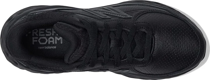 New Balance Fresh Foam X 840v1 Leather Women's Walking Shoes Black/Black : 5.5 B - Medium - Image 2