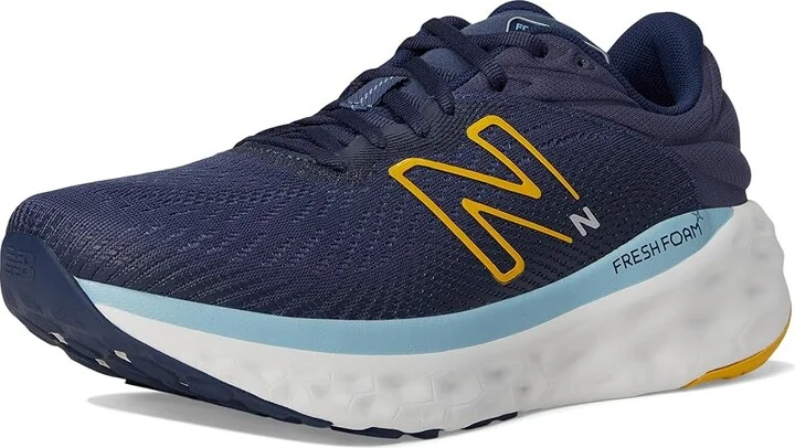 New Balance Fresh Foam X 840v1 Men's Shoes Vintage Indigo/Ginger Lemon : 11 D - Medium, Synthetic - Image 5