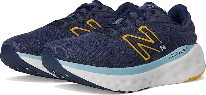 New Balance Fresh Foam X 840v1 Men's Shoes Vintage Indigo/Ginger Lemon : 11 D - Medium, Synthetic