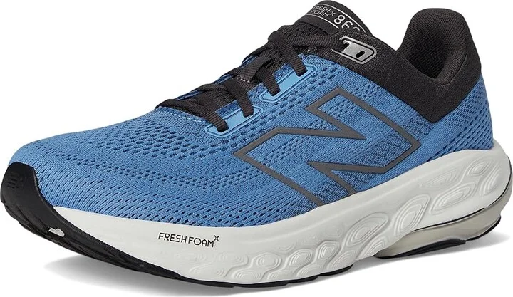 New Balance Fresh Foam X 860 v14 Men's Running Shoes Blue Laguna/Black Cement/Grey Matter : 10.5 EE - Wide - Image 5