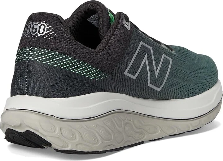 New Balance Fresh Foam X 860 v14 Men's Running Shoes Dark Juniper/Black Cement/Grey Matter : 14 D - Medium - Image 4