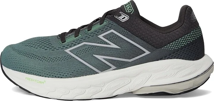 New Balance Fresh Foam X 860 v14 Men's Running Shoes Dark Juniper/Black Cement/Grey Matter : 14 D - Medium - Image 6