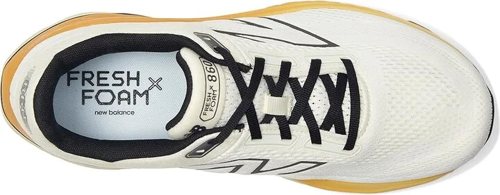New Balance Fresh Foam X 860 v14 Men's Running Shoes Sea Salt/Angora/Dried Apricot : 7 EE - Wide - Image 2