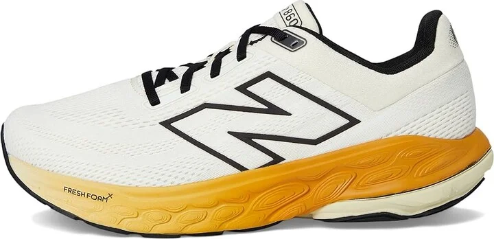 New Balance Fresh Foam X 860 v14 Men's Running Shoes Sea Salt/Angora/Dried Apricot : 7 EE - Wide - Image 6