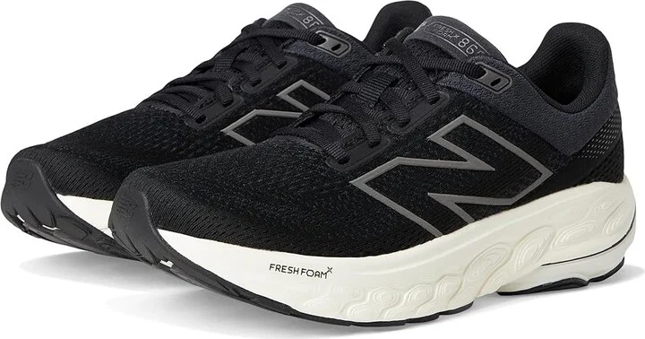 New Balance Fresh Foam X 860v14 Men's Shoes Black/Phantom : 8 B - Narrow, Textile