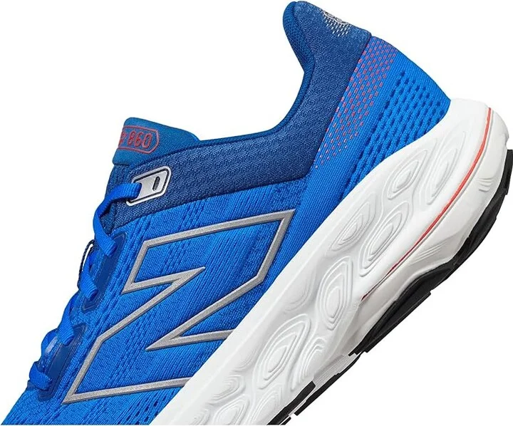 New Balance Fresh Foam X 860v14 Men's Shoes Blue Oasis/White : 7 D - Medium, Textile - Image 4