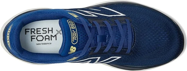 New Balance Fresh Foam X 860v14 Men's Shoes Galaxy Blue/Nb Navy/Winter Grass : 10.5 D - Medium, Textile - Image 2