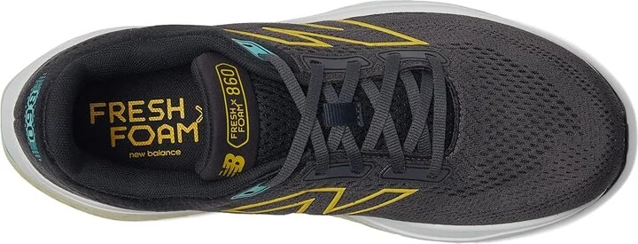 New Balance Fresh Foam X 860v14 Men's Shoes Magnet/Ginger Lemon : 8 B - Narrow, Textile - Image 2