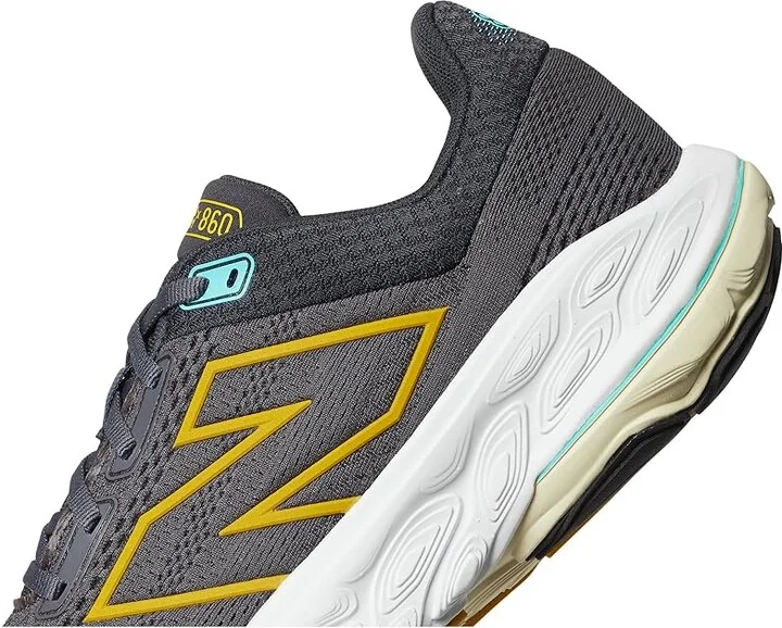 New Balance Fresh Foam X 860v14 Men's Shoes Magnet/Ginger Lemon : 8 B - Narrow, Textile - Image 7