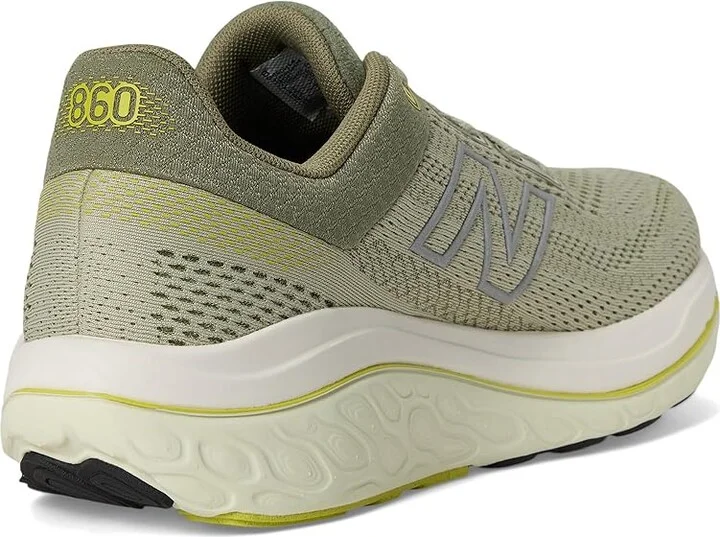 New Balance Fresh Foam X 860v14 Men's Shoes Olivine/Silver Metallic : 10 B - Narrow, Textile - Image 4
