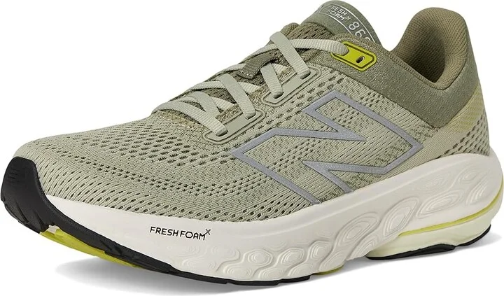 New Balance Fresh Foam X 860v14 Men's Shoes Olivine/Silver Metallic : 10 B - Narrow, Textile - Image 5