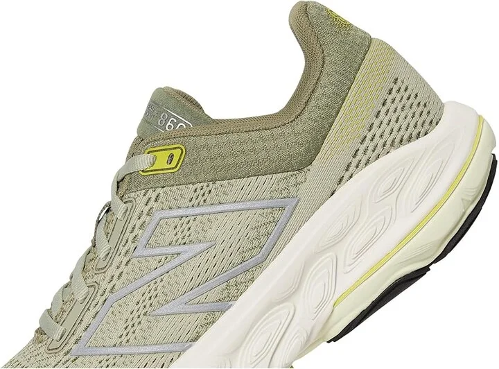 New Balance Fresh Foam X 860v14 Men's Shoes Olivine/Silver Metallic : 10 B - Narrow, Textile - Image 7