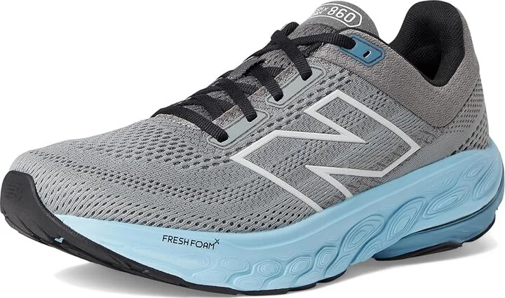 New Balance Fresh Foam X 860v14 Men's Shoes Slate Grey/Chrome Blue : 16 B - Narrow, Textile - Image 5
