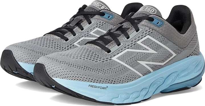 New Balance Fresh Foam X 860v14 Men's Shoes Slate Grey/Chrome Blue : 16 B - Narrow, Textile
