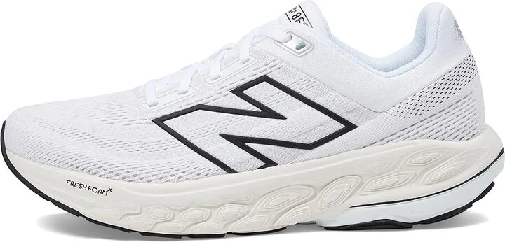 New Balance Fresh Foam X 860v14 Men's Shoes White/Black : 8 B - Narrow, Textile - Image 5