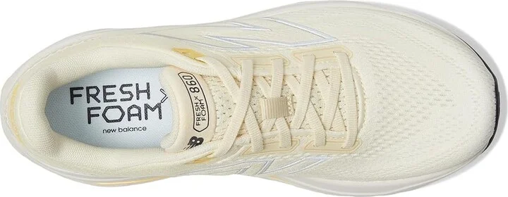 New Balance Fresh Foam X 860v14 Women's Shoes Calcium/Sea Salt/Clementine : 7 D - Wide, Textile - Image 2