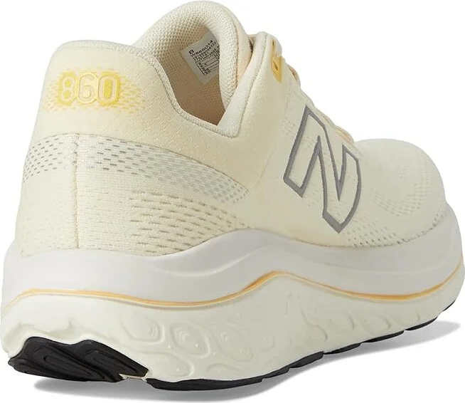 New Balance Fresh Foam X 860v14 Women's Shoes Calcium/Sea Salt/Clementine : 7 D - Wide, Textile - Image 4
