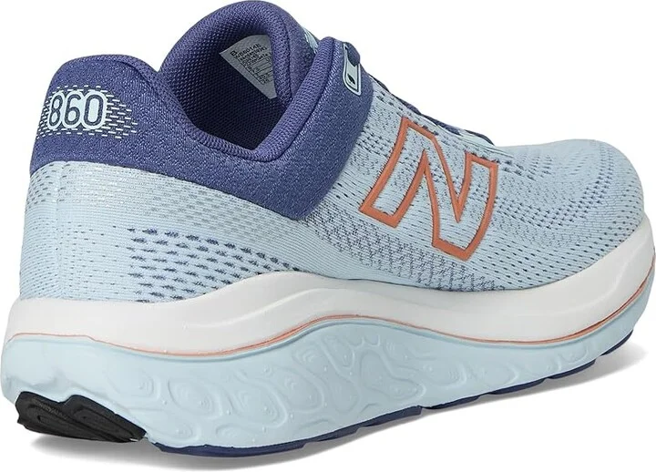 New Balance Fresh Foam X 860v14 Women's Shoes Frosted Glass/Dream State/Peach Nectar : 8.5 D - Wide, Textile - Image 4