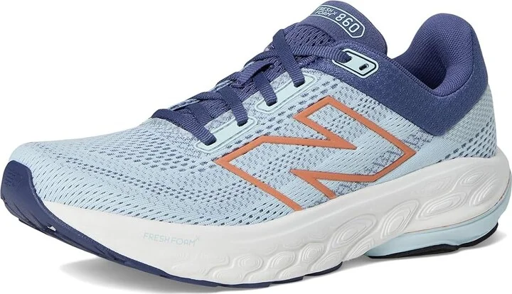 New Balance Fresh Foam X 860v14 Women's Shoes Frosted Glass/Dream State/Peach Nectar : 8.5 D - Wide, Textile - Image 5