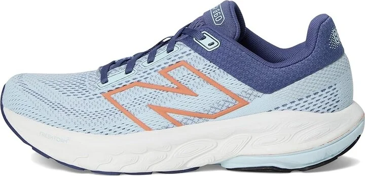 New Balance Fresh Foam X 860v14 Women's Shoes Frosted Glass/Dream State/Peach Nectar : 8.5 D - Wide, Textile - Image 6