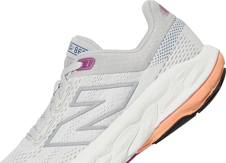 New Balance Fresh Foam X 860v14 Women's Shoes Grey Matter/Copper : 6 B - Medium, Textile - Image 7