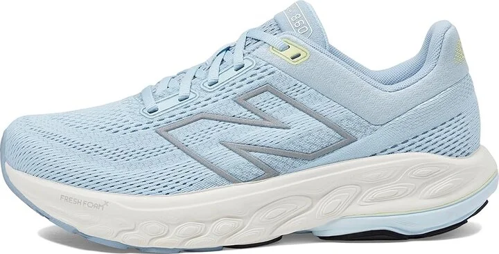 New Balance Fresh Foam X 860v14 Women's Shoes Light Chrome Blue/Limelight : 5.5 B - Medium, Textile - Image 6