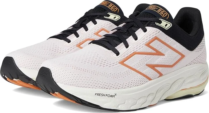 New Balance Fresh Foam X 860v14 Women's Shoes Pink Granite/Copper : 5.5 B - Medium, Textile