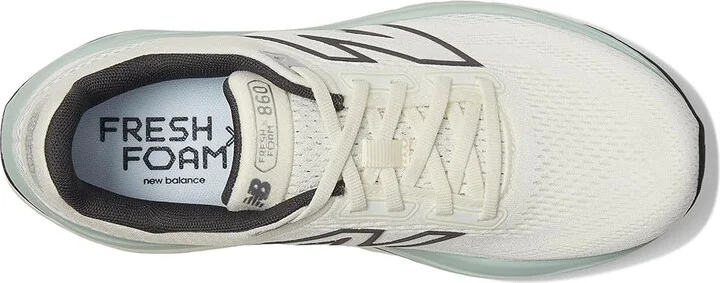 New Balance Fresh Foam X 860v14 Women's Shoes Sea Salt/Angora/Clay Ash : 6 D - Wide, Textile - Image 2