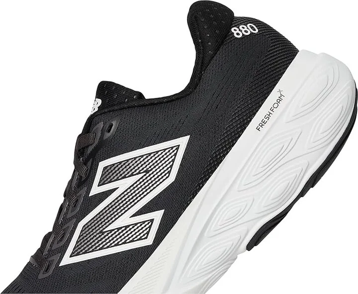 New Balance Fresh Foam X 880 v15 Men's Running Shoes Black/White/Reflection : 11.5 EE - Wide - Image 7