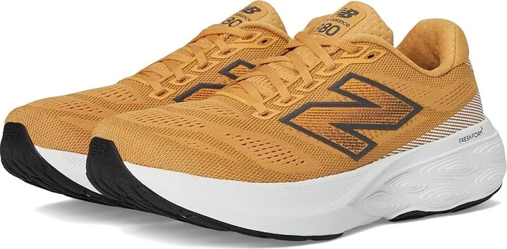 New Balance Fresh Foam X 880 v15 Men's Running Shoes Dried Apricot/White : 10.5 D - Medium, Rubber