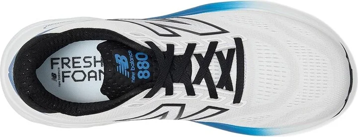 New Balance Fresh Foam X 880 v15 Men's Running Shoes Nb 103 White/Blue Agate/Black : 9.5 D - Medium, Rubber - Image 2