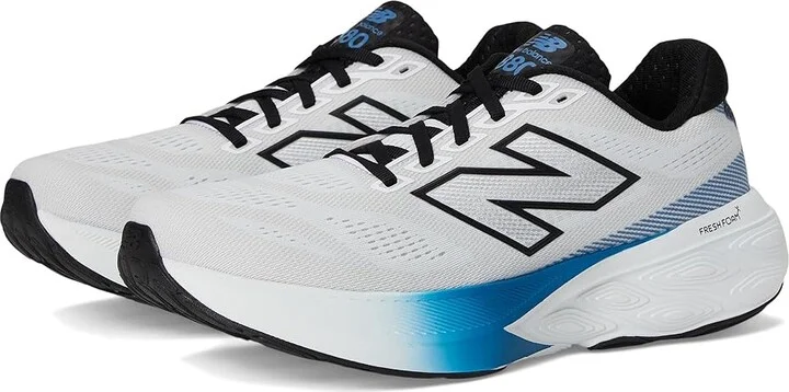 New Balance Fresh Foam X 880 v15 Men's Running Shoes Nb 103 White/Blue Agate/Black : 9.5 D - Medium, Rubber