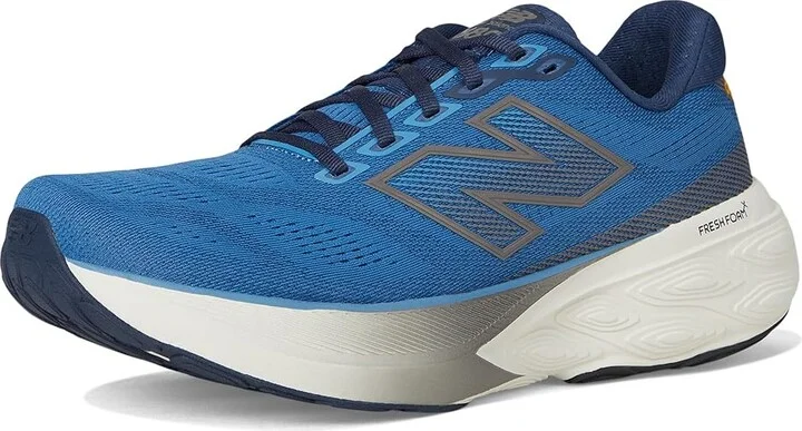 New Balance Fresh Foam X 880 v15 Men's Running Shoes Sea Stone/Nb Navy/Marmalade : 11 EE - Wide - Image 5