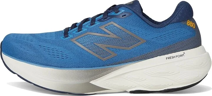 New Balance Fresh Foam X 880 v15 Men's Running Shoes Sea Stone/Nb Navy/Marmalade : 11 EE - Wide - Image 6