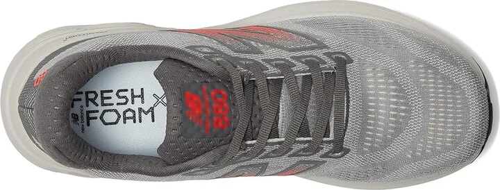 New Balance Fresh Foam X 880 v15 Men's Running Shoes Slate Grey/Reflection/Urgent Red : 10 D - Medium, Rubber - Image 2